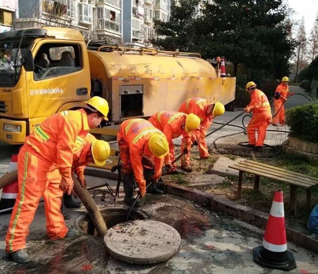 中兴镇市政管道清淤