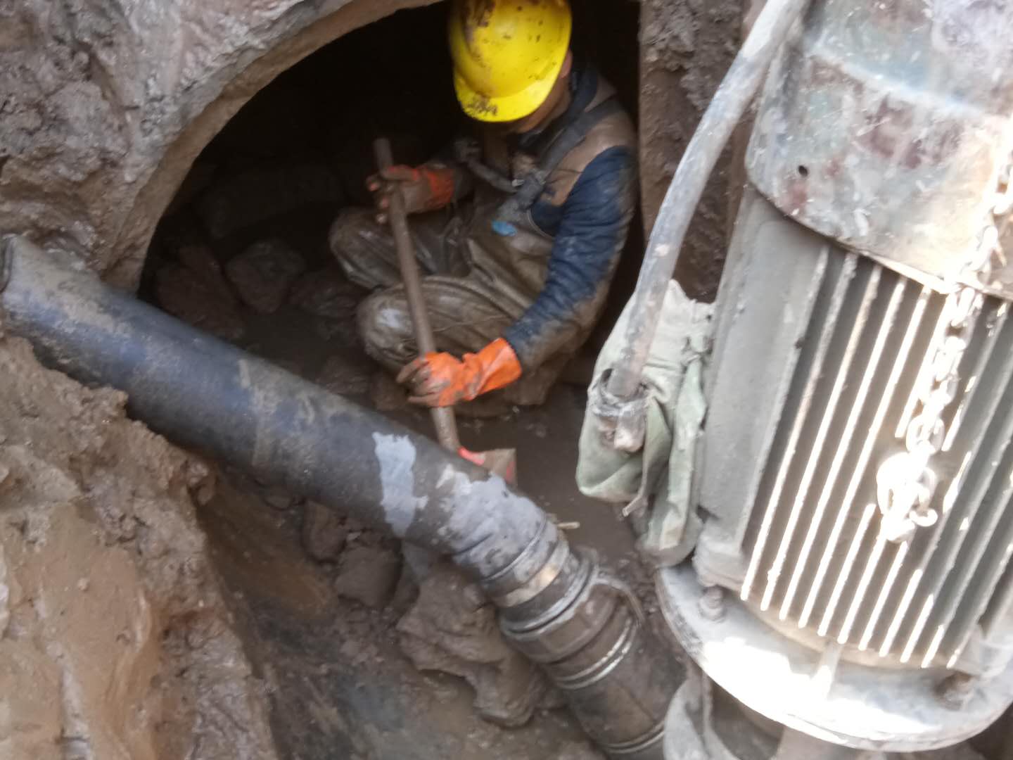 中兴镇管道清淤